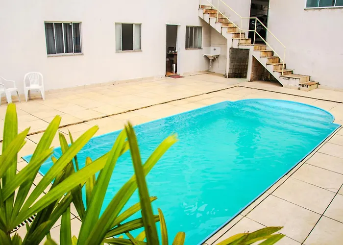 Ap 2 Ouro Pret Com Piscina Aquecimento Solar E Churrasqueira