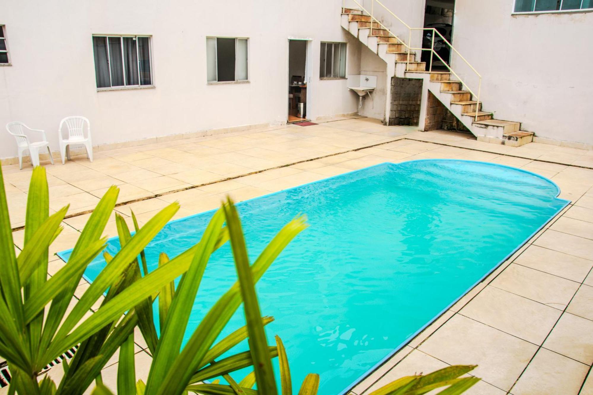 Ap 2 Ouro Pret Com Piscina Aquecimento Solar E Churrasqueira